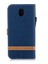 Samsung Galaxy J5 (2017) J530 Ab Versiyonu Için Iki Tonlu Jean Bez Pu Deri Cüzdan Standı Telefon Aksesuar Kapağı (Yurt Dışından) 3