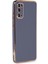 Samsung Galaxy S20 Kılıf Volet Silikon - Mavi 2