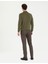 Pierre Cardin Erkek Vizon Slim Fit Kanvas Pantolon 50276689-VR052 4