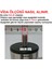 (Vida Ölçüsüne Dikkat) - 12 cm Armut Plastik Baza Ayağı Koltuk Kanepe Ayağı 4 Adet Beyaz 3-8 Vida 3