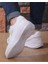 232-1307 Zn Beyaz Cırtlı Sneaker Ayakkabı 5