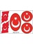 A5 Sticker 023 Tek Paket Çoklu Sticker 1