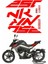 Cf Moto 250 Nk Sticker Seti Kırmızı 1