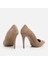 Hakiki Deri Tütün Kadın Stiletto 3