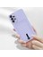 Samsung Galaxy A23 Uyumlu Kılıf Zebana Kartlıklı Sweet Yumuşak Silikon Kılıf Lila 2
