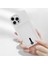 Apple iPhone 14 Pro Uyumlu Kılıf Zebana Kartlıklı Sweet Yumuşak Silikon Kılıf Beyaz 2