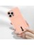 Apple iPhone 13 Pro Uyumlu Kılıf Zebana Kartlıklı Sweet Yumuşak Silikon Kılıf Rose Gold 2