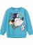 Mickey Mouse Turkuaz Erkek Çocuk Sweatshirt 13221200 1