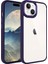 Apple iPhone 15 Plus Kılıf Sararmaz Defens Armour Krom Case 1