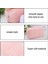 Peluş Makyaj Çantası - Büyük Düz Renk Makyaj Çantası, Pembe (Yurt Dışından) 3