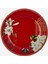 Butterfly Walley Kırmızı Porselen Yemek Tabağı 26 cm 1