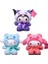 Lmeı 3'lü 20CM Kuromi Melody Cinnamoroll Peluş Oyuncaklar (Yurt Dışından) 1