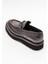 Kahve Deri Erkek Klasik Loafer 4