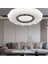 Paris Tekli Beyaz 3 Renkli 61 Watt Ledli Modern Oturma Odası, Koridor, Salon LED Avize 1