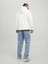 Erkek Fermuarlı Sweatshirt Jjestar Hood 0830 Ekru/ecru 13W42STARZ 3