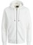 Erkek Fermuarlı Sweatshirt Jjestar Hood 0830 Ekru/ecru 13W42STARZ 4