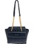 Cheryl & Kalaros Large Capacity Chain Color-Block Diamond Shoulder Tote Bag 1