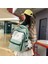 Schoolbag Kadın Lise Ortaokul Öğrencisi Büyük Kapasiteli Sırt Çantası Basit Ortaokul Öğrencisi Yükünü Azaltan Rahat Sırt Çantası (Yurt Dışından) 2