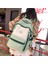 Schoolbag Kadın Lise Ortaokul Öğrencisi Büyük Kapasiteli Sırt Çantası Basit Ortaokul Öğrencisi Yükünü Azaltan Rahat Sırt Çantası (Yurt Dışından) 4