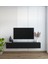 Suba home Duvara Monte Modern Minimalist Siyah Tv Ünitesi Dresuar  Mdf 160 cm 2