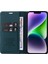 Apple iPhone15 Plus Flip Cüzdan Kılıf Pu Deri Manyetik Otomatik Emilmiş Standlı Telefon Kapağı (Yurt Dışından) 1