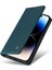 Apple iPhone15 Pro Pu Deri Cüzdan Telefon Kapağı Manyetik Kapanış Çekiş Kılıfı (Yurt Dışından) 5