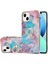Apple iPhone15 Plus Kickstand Tpu Case Imd Iml Iml Mermer Desen Elektrapan Telefon Kapağı (Yurt Dışından) 1