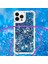 Apple iPhone15 Pro Max Glitter Telefon Kılıfı Akıcı Sıvı Tpu Yastık Koruyucu Kapak Kirkar (Yurt Dışından) 4
