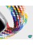 Apple Watch Ultra 2 Kordon, (Medium Size, 147MM) Braided Solo Loop Band Pride Edition 5