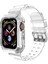 Apple Watch Series 9 45MM Kordon Transparent Clear Band Şeffaf 1