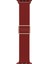 Apple Watch Series 9 41MM Kordon Braided Loop Band Kırmızı 1