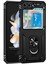 Samsung Galaxy Z Flip 5 Kılıf Military Ring Holder Siyah 1