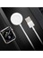 Apple Watch Series 9 41MM Masaüstü Manyetik Şarj Cihazı Beyaz 4