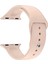 Apple Watch Series 9 45MM Silikon Kordon Rose Gold 1