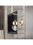 Sasha Modern 3 Renkli 3 Watt Gold Tasarım Salon Koridor Ledli Salon Aplik 1