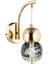 Sasha Modern 3 Renkli 3 Watt Gold Tasarım Salon Koridor Ledli Salon Aplik 3