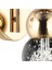 Sasha Modern 3 Renkli 3 Watt Gold Tasarım Salon Koridor Ledli Salon Aplik 4