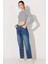 Rider Straight Fit Düz Kesim Düşük Bel Antrasit Esnek Jean Kot Pantolon 2