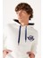 Loose Fit Rahat Kesim Kapüşonlu İçi Polarlı Yeşil Sweatshirt 5