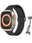 Apple Watch Serisi 9 Ultra 8 7 6 5 4 3 2 1 SE 40MM Su Geçirmez Silikon Spor Kordonu, Kolay Takma/çıkarma, Metal Manyetik özellikli 1