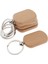 5pc Ahşap Gravür Taklitleri Altaklar Için Etiket Anahtar Keying Telefon Dekoru Yuvarlak Dikdörtgen 42X30MM (Yurt Dışından) 5