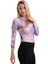 Kadın Bisiklet Yaka Uzun Kollu Altı Çıt Çıtlı Tül Body 7001-461-0006 2