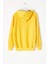 Sarı Kanguru Cepli Kapüşonlu Unisex Çocuk Sweatshirt 16786 4