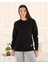Espoirplus Siyah Unisex Sweatshirt 1
