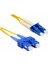 Bıfo 1m Sm Sc-Lc 9/125Μ Lszh Duplex Fiber Optik Patch Kablo 1