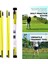 2x Golf Hizalama Çubukları Golf Eğ I Katlanabilir Eğ Sarı (Yurt Dışından) 4