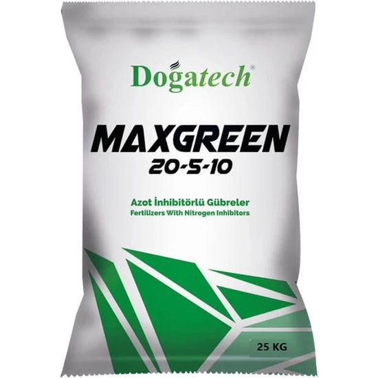 Doğatech Maxgreen 20-5-10 Granül Yavaş Salınımlı Çim ve Bitki Gübresi 25 kg