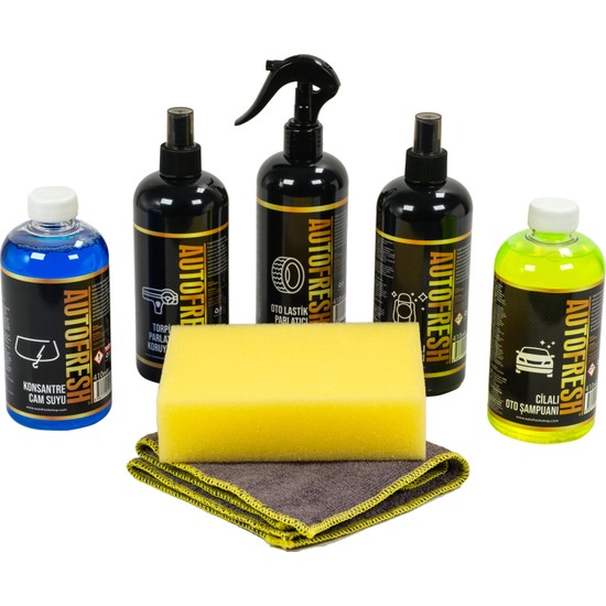 Auto Fresh Autofresh Araç Bakım Seti 5 Ürünlü Lastik Fiyatı