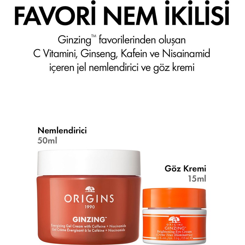 Origins C Vitamini İçeren Favori Nem İkilisi