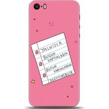 Adveksiyon Apple iPhone 5 / 5s Kılıf Hd Baskılı Kılıf - Followed Institution 0424